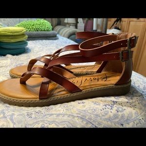 Blowfish sandals, size 10.